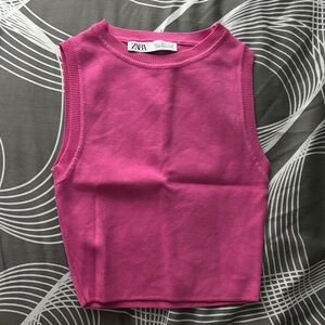 Zara Vibrant Pink Tank Top